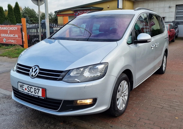 Volkswagen Sharan cena 42900 przebieg: 222000, rok produkcji 2011 z Sosnowiec małe 277